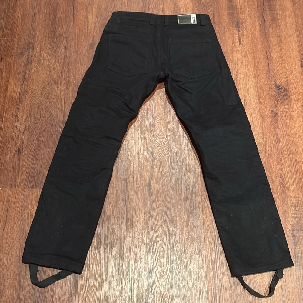 Triumph Black Resurgence Gear Riding Pants with Knee Pads - Picture 3 of 4